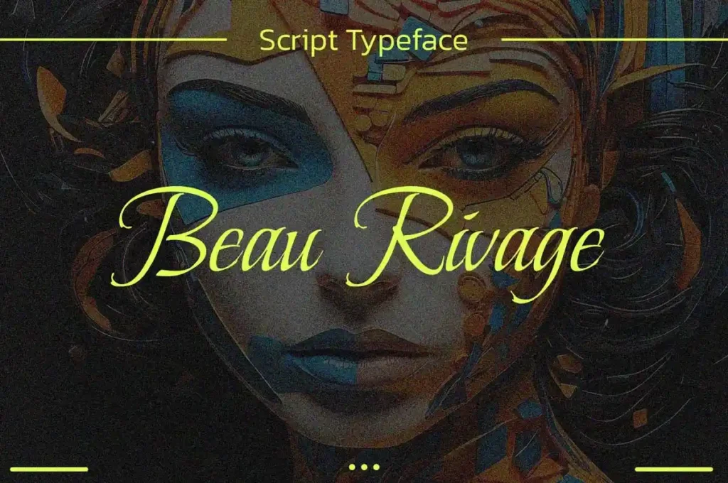 
									Beau Rivage Script Font