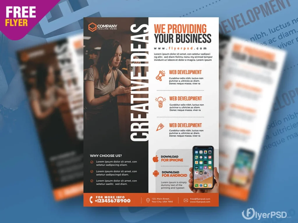 
									Free Business Ads Flyer Template