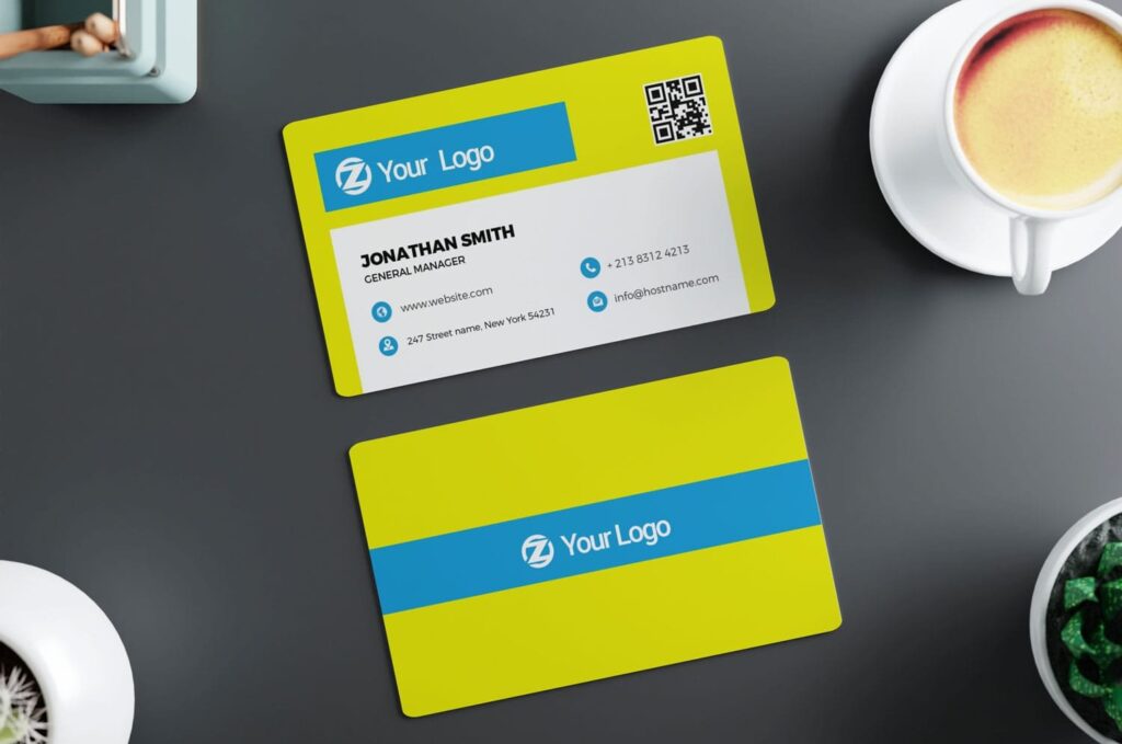 
									Clean and Simple Business Card Template