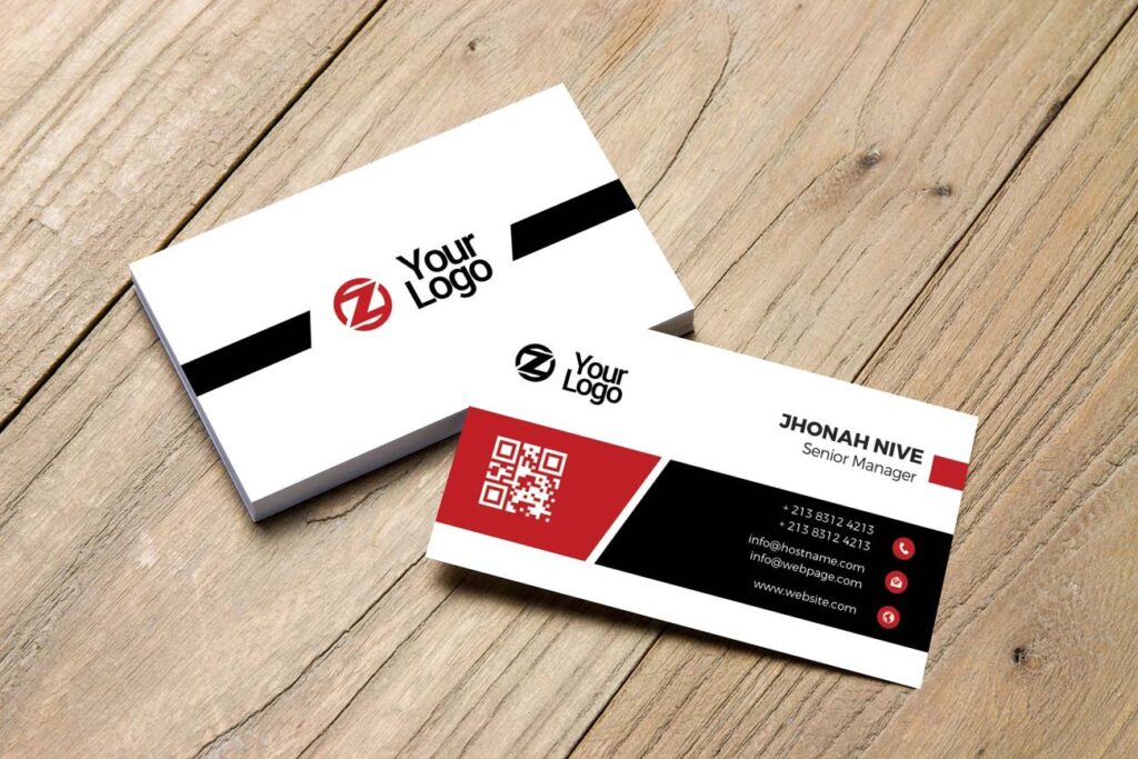 
									Free Corporate Visiting Card Template