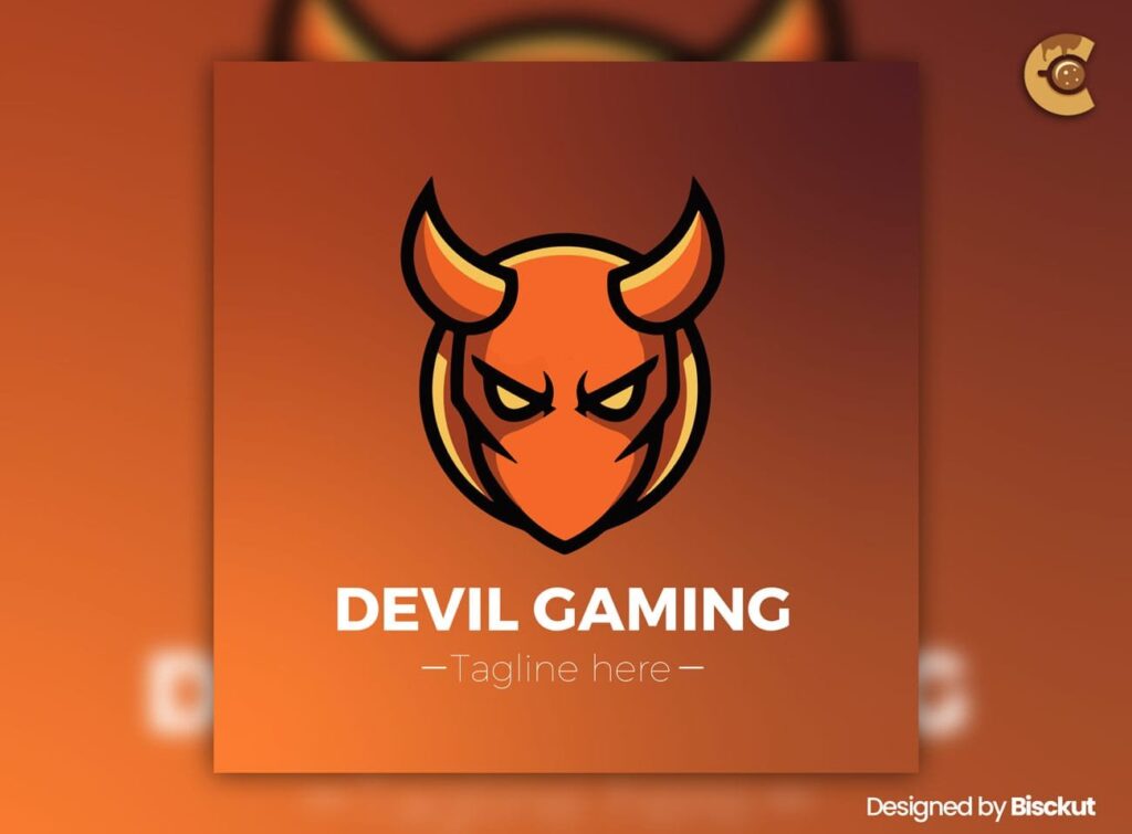 
									Free Devil Gaming Logo
