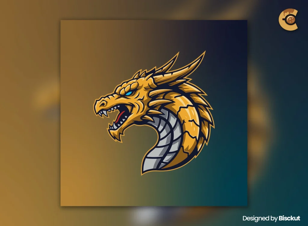 
									Free Dragon Esports Logo Template