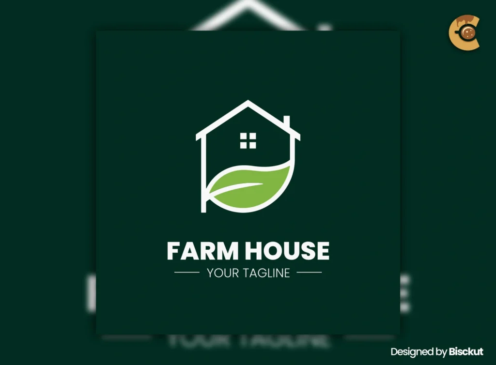 
									Free Farmhouse Logo Template