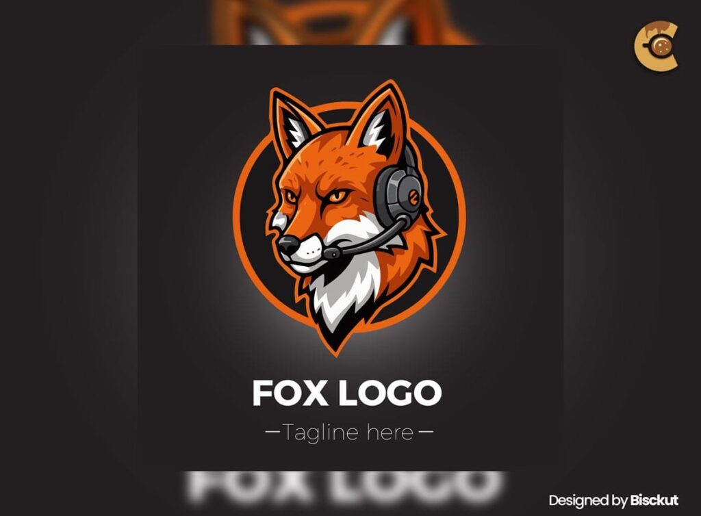
									Fox Esports Logo template
