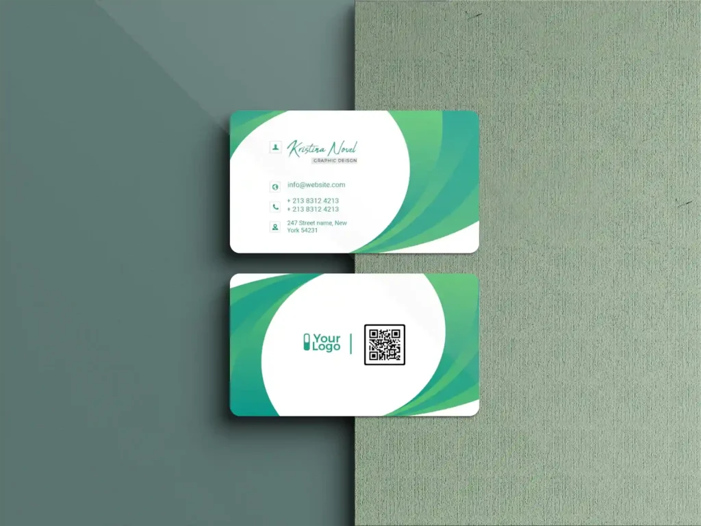 
									Free Abstract Wave Business Card PSD