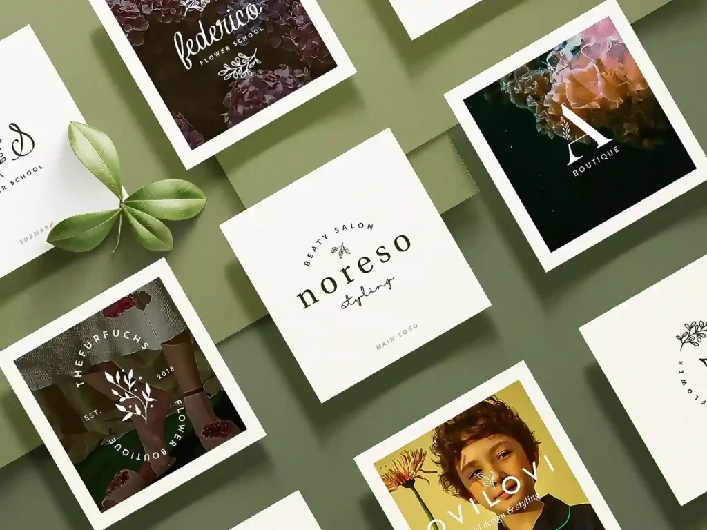 
									Free 18 Botanical Logo Templates