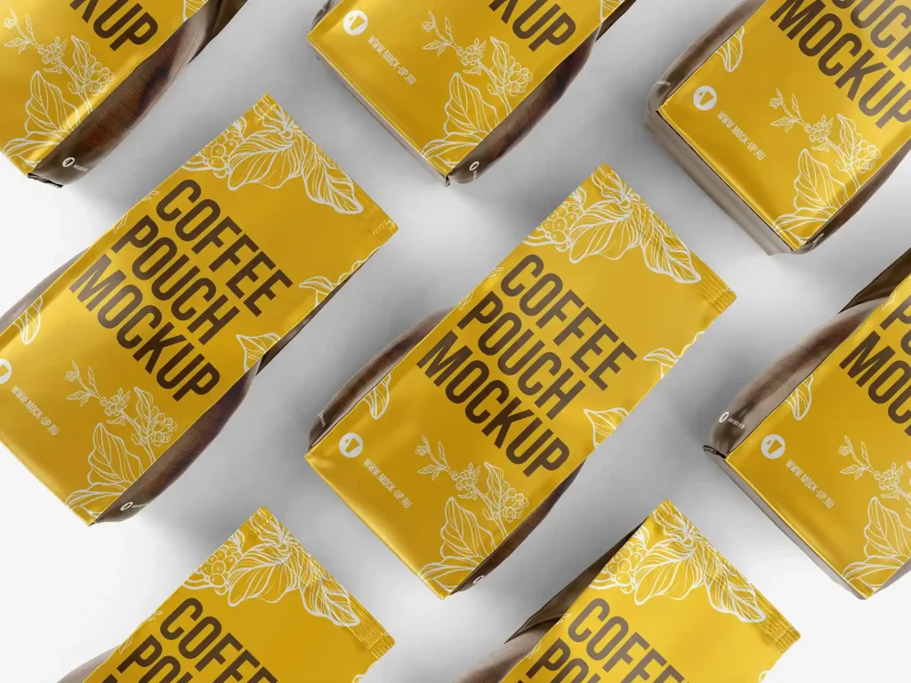 
									Free Coffee Packaging Mockup