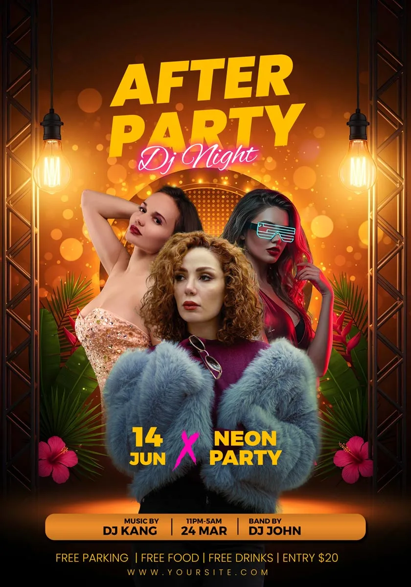 Free-DJ-night-party-flyer-PSD.webp