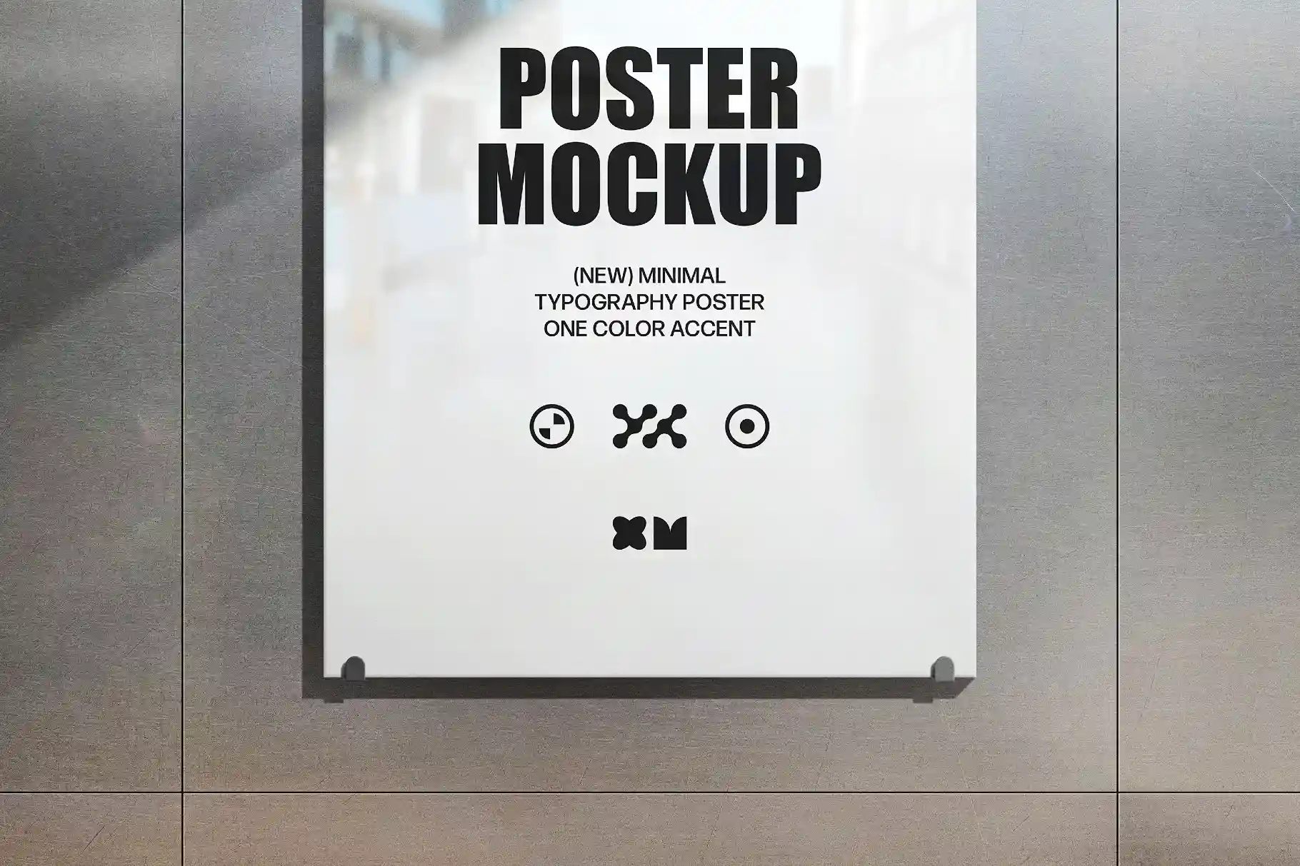 Free-Glass-Poster-Mockup-on-Metal-Wall-PSDT.webp