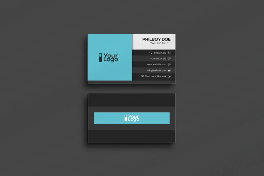 
									Free Minimalist Clean Business Card Template PSD