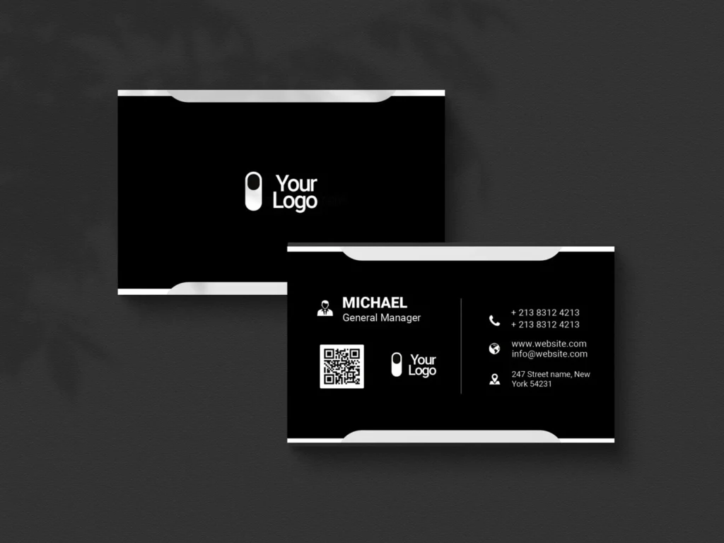 
									Free Photoshop business card template