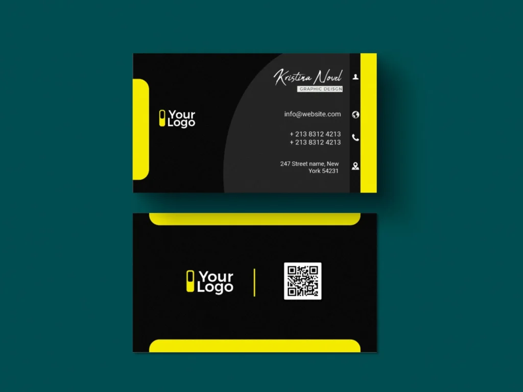 
									Free Modern Graphic Designer Business Card Template