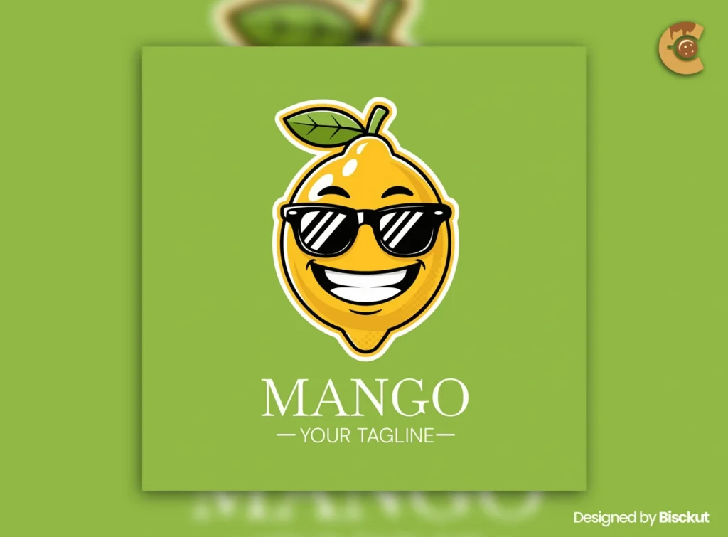 
									Free Mascot Mango Logo