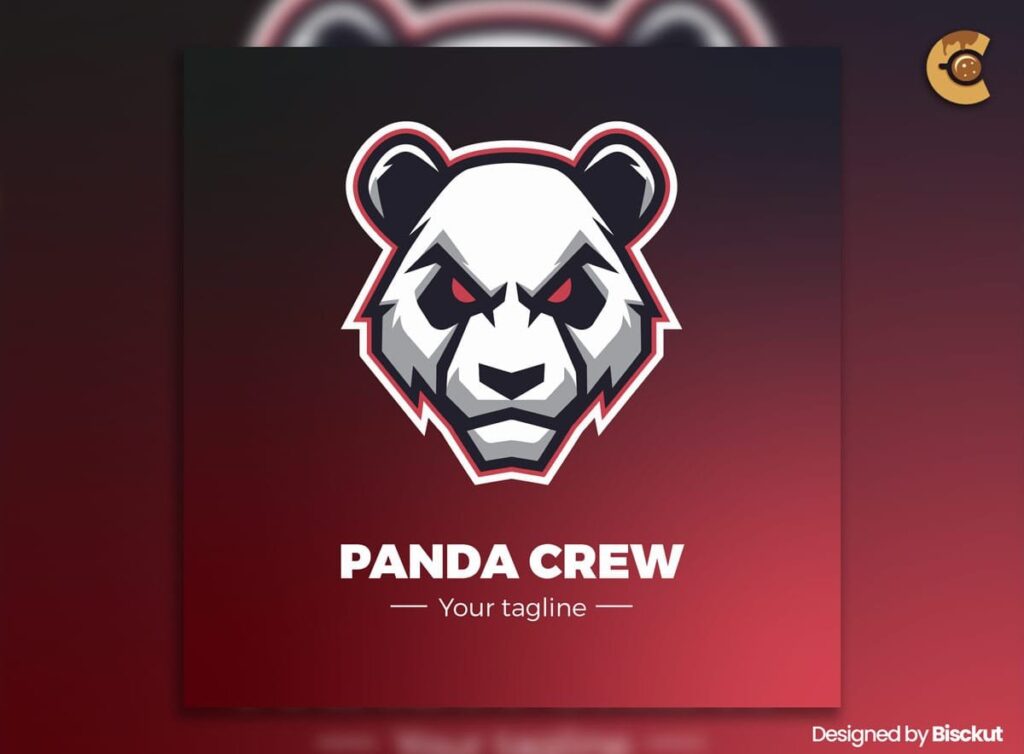 
									Free Mascot Panda Logo