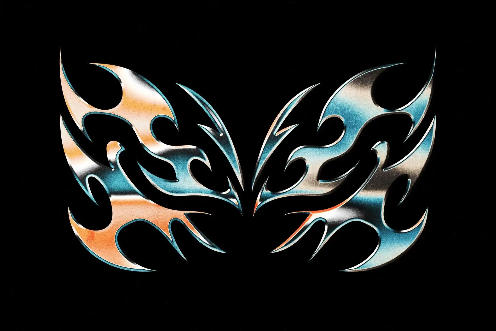 Retro-Chrome-Text-PSD-–-Brushed-Steel-Y2K-Style.webp
