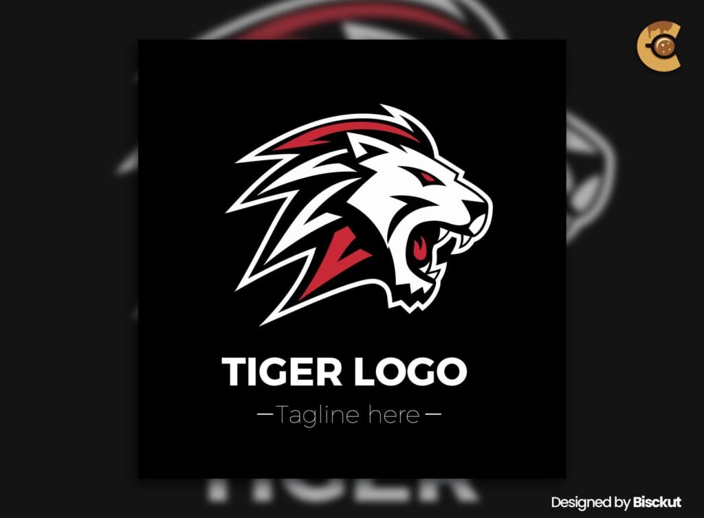 
									Free Tiger Esports Logo Template