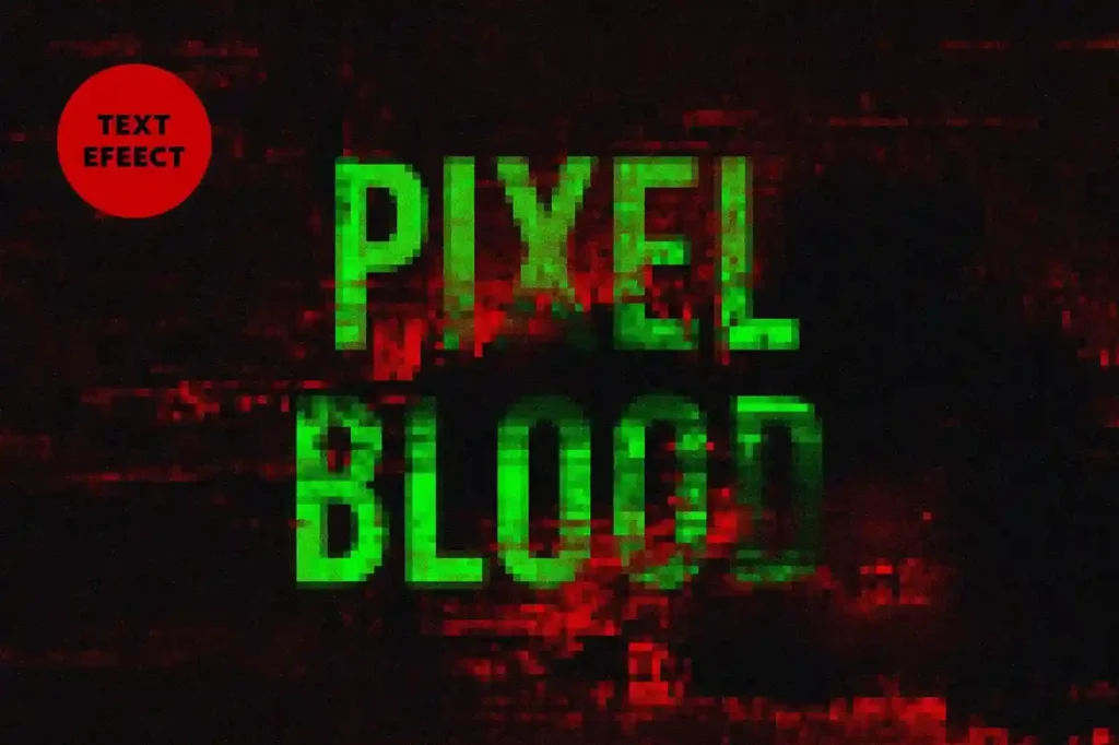
									Free Horror Pixel Text Effect
