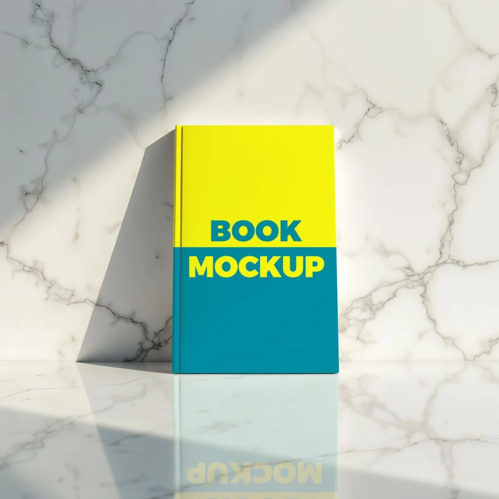 
									Realistic Book Cover Mockup for Stunning Design Showcases