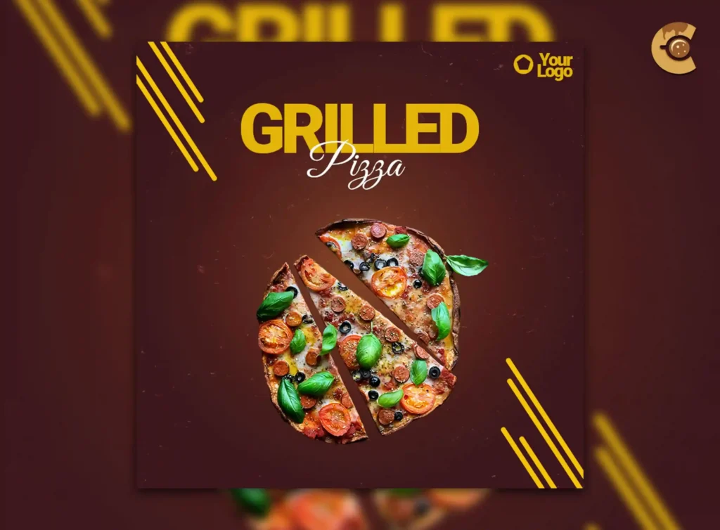 
									Food Social Media Post PSD Template