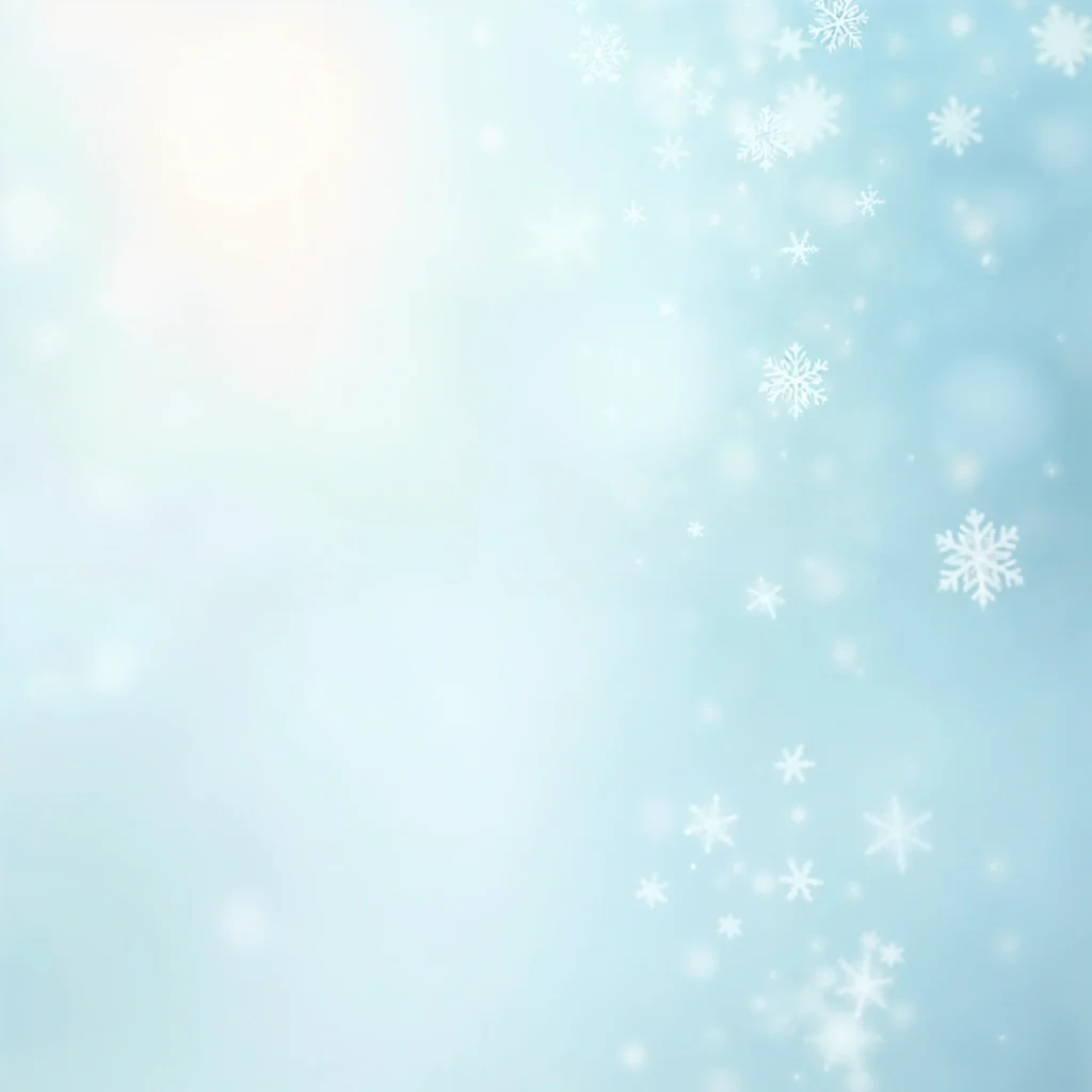 
									Winter Snow Falling Bokeh Effects Background