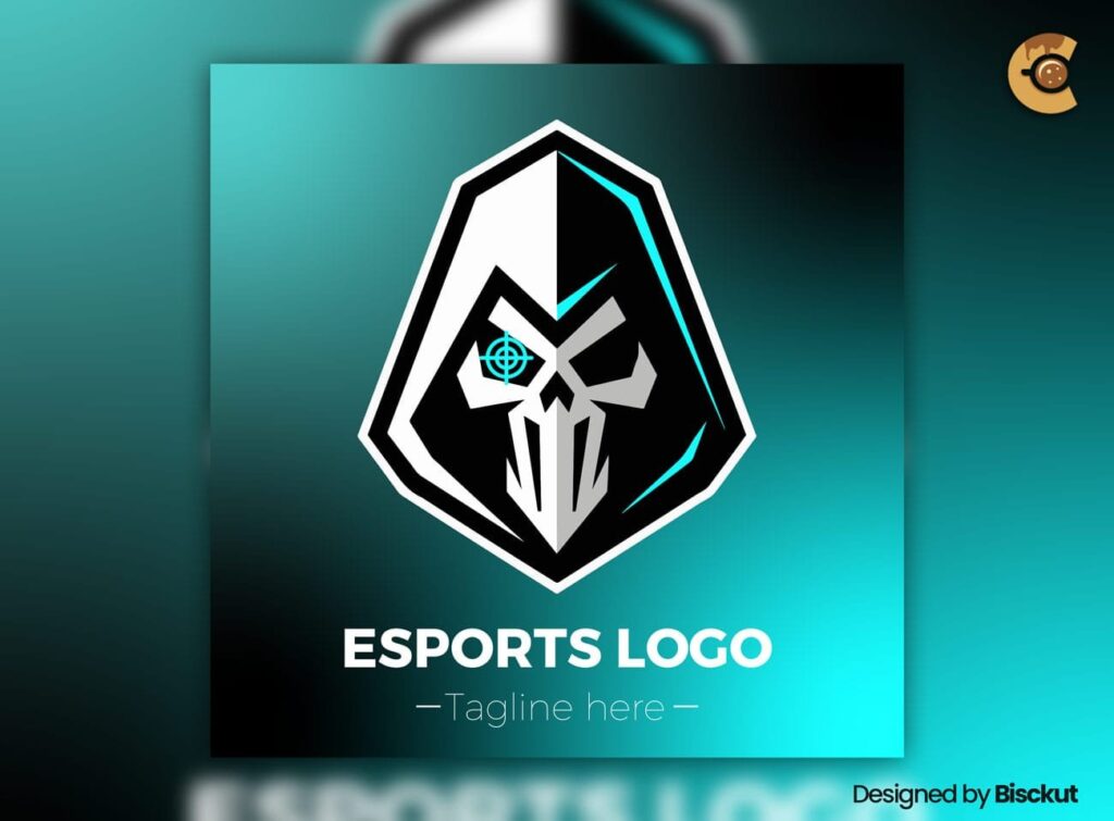 
									Free Grim Reaper gaming logo