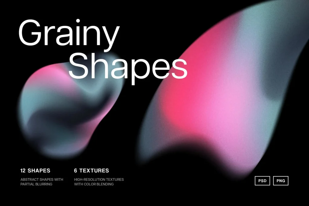 
									Free Soft Gradient Shapes Collection