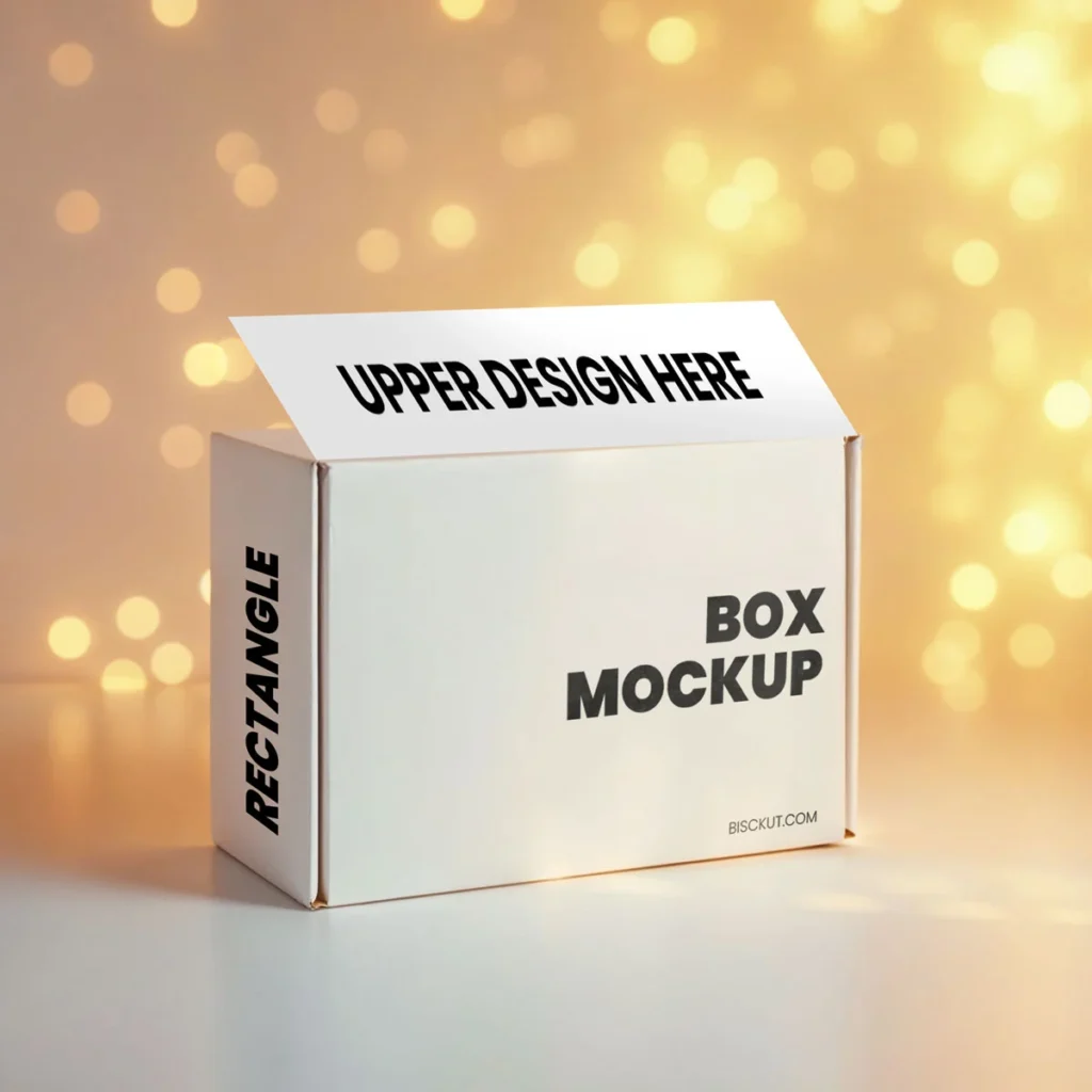 
									Cardboard Box Mockup for Packaging Design