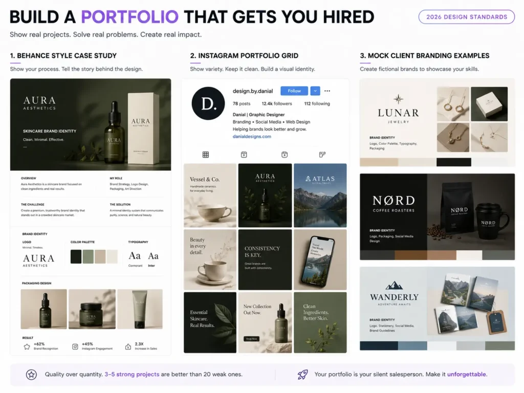 How to Build a Portfolio With Zero Client Work