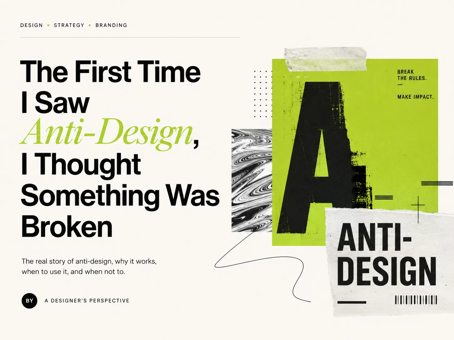 Is Anti-Design Just Bad Design A Graphic Designer's Honest Take