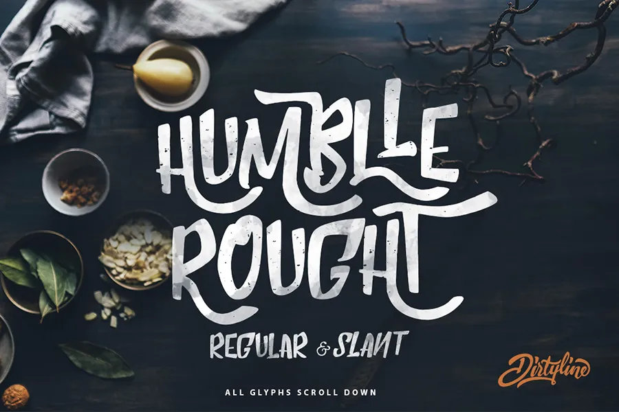 Humblle Rough Font