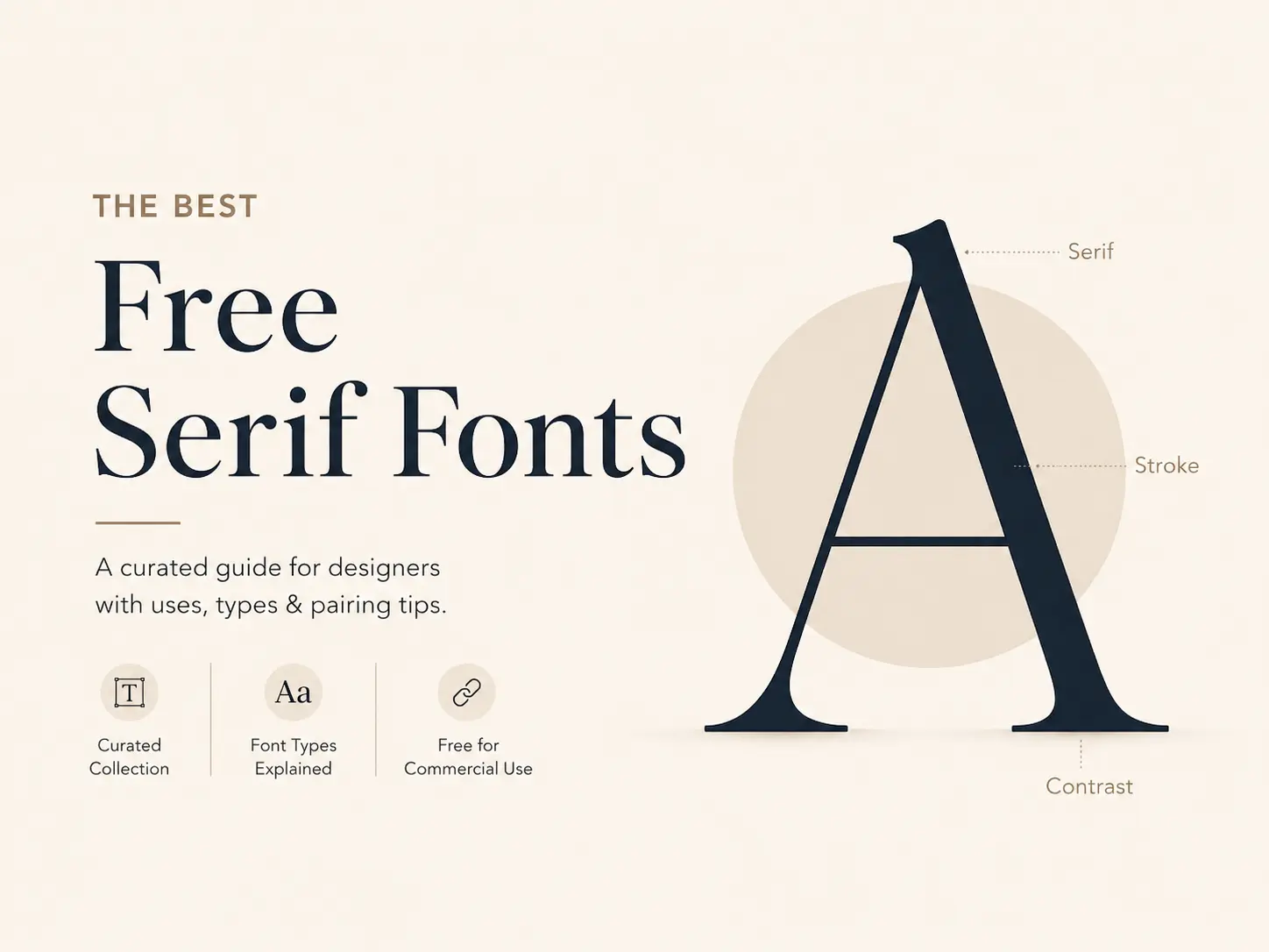 Best Free Serif Fonts for Designers in 2026