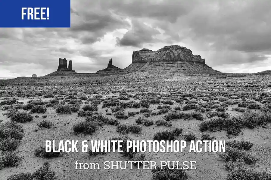 Bold B&W HDR — ShutterPulse