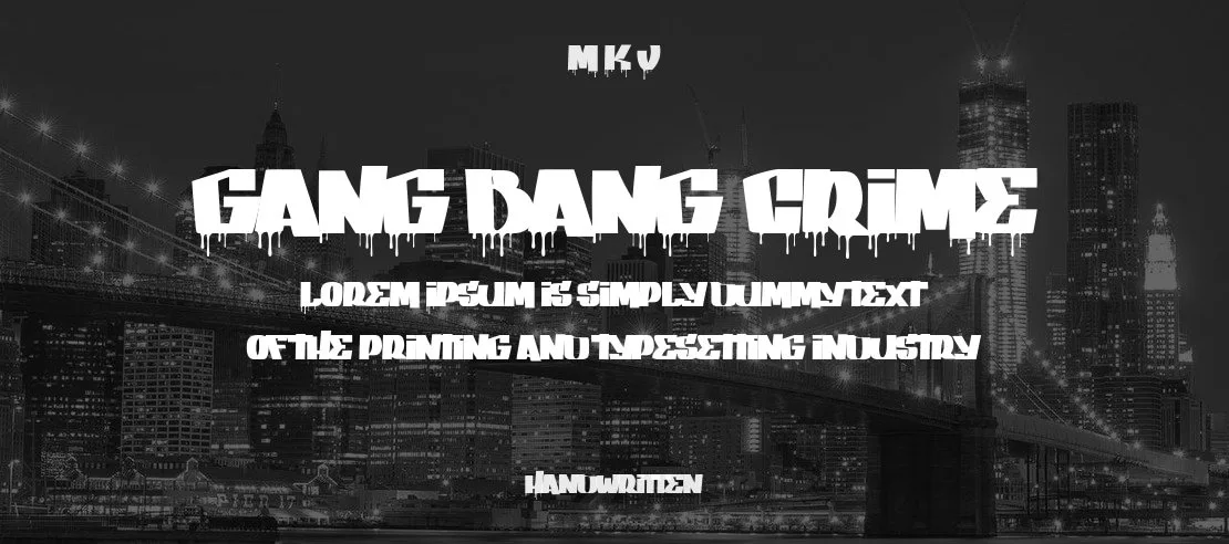 Gang Bang Crime