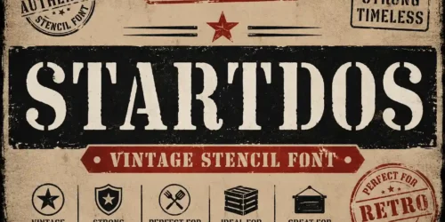 Startdos Font