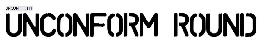 Unconform Round