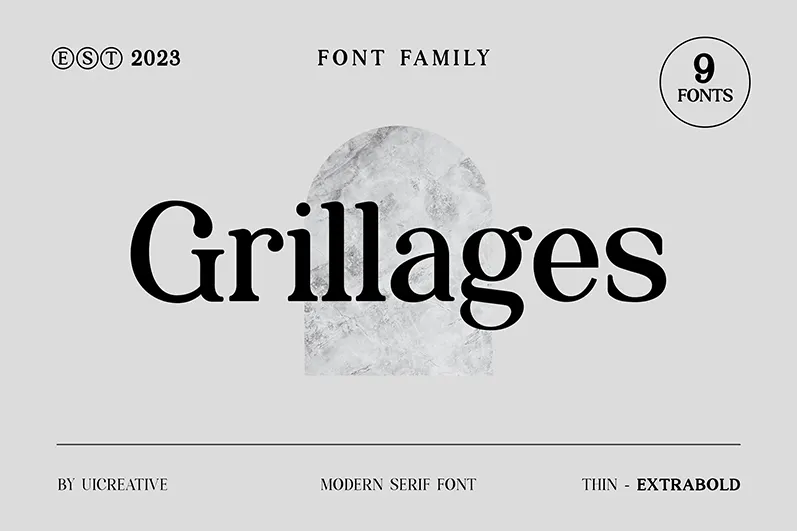 grillages serif