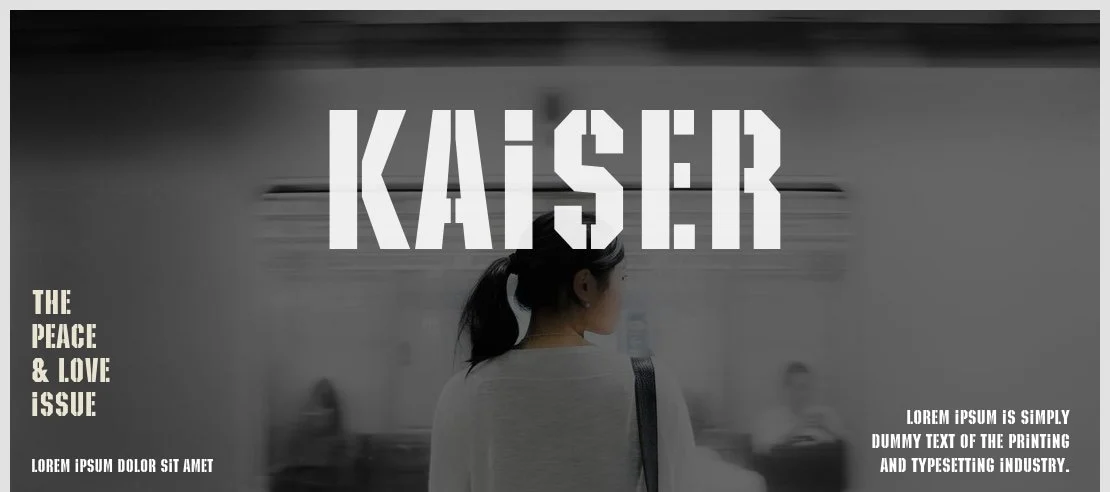 Kaiser font free download