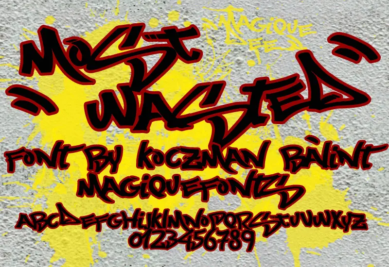 Most Wanted Graffiti
