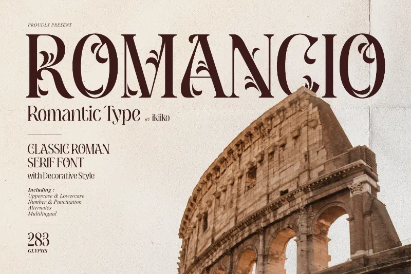 romancio serif